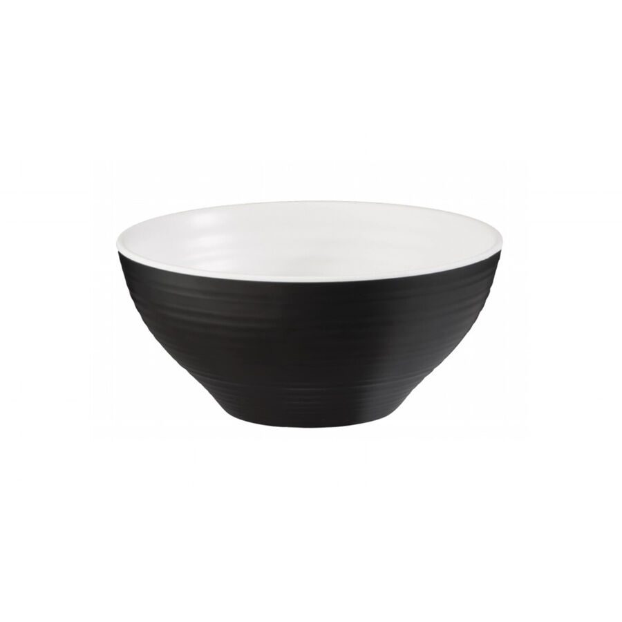 APS Schale Halftone Schwarz Kunststoff 16.5 cm 7.5 cm - Material: Melamin - Schale