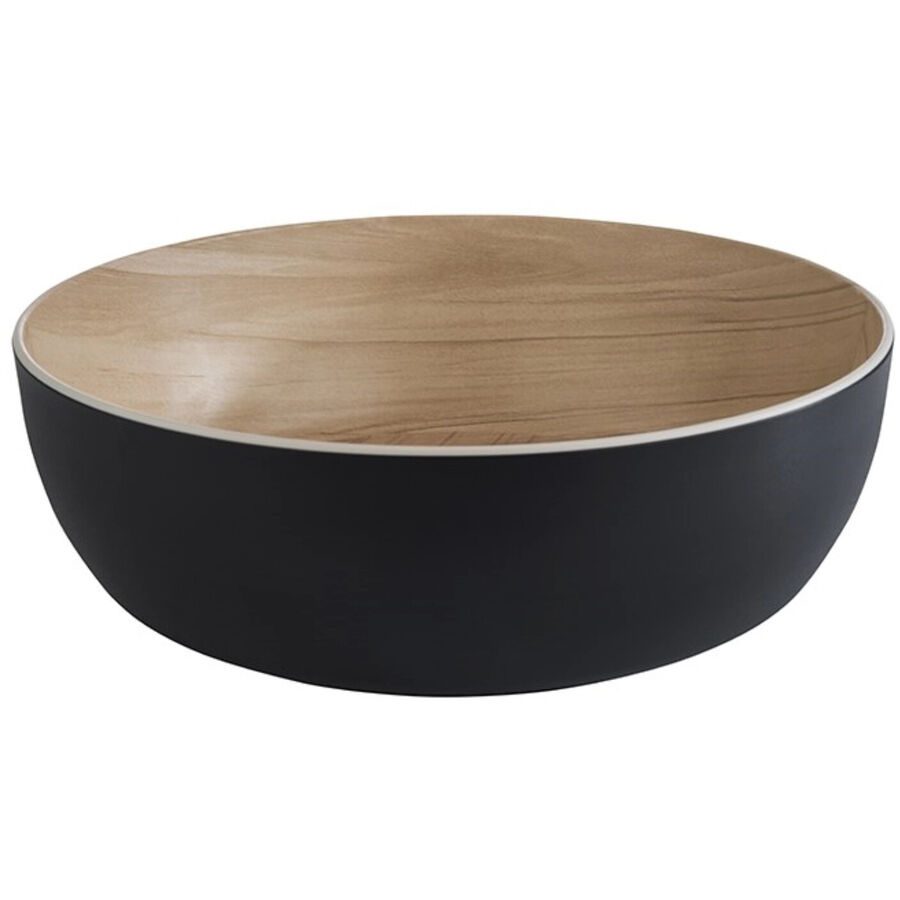 APS Schale Frida Schwarz Kunststoff 30 cm 9.5 cm - Material: Melamin - Schale
