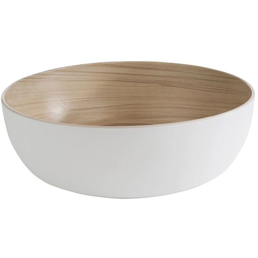 APS Schale Frida Weiss Kunststoff 30 cm 9.5 cm - Material: Melamin - Schale