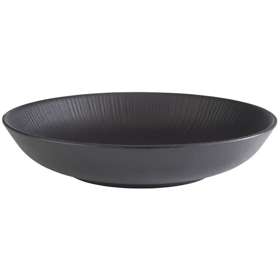 APS Schale Nero Schwarz Kunststoff 22.5 cm 4.5 cm - Material: Melamin - Schale