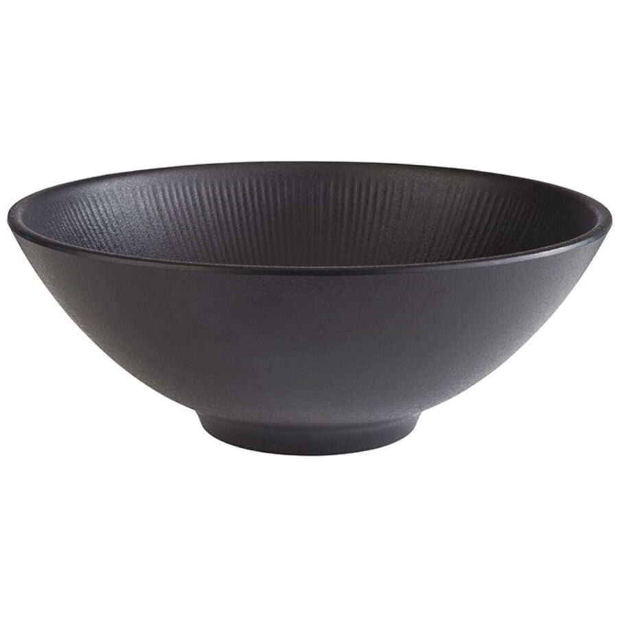 APS Schale Nero Schwarz Kunststoff 24 cm 9 cm - Material: Melamin - Schale