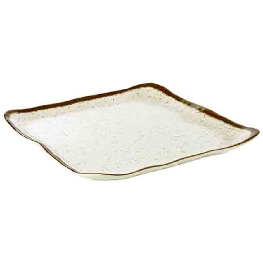 APS Teller Stone Art Weiss Kunststoff - Material: Melamin - Teller