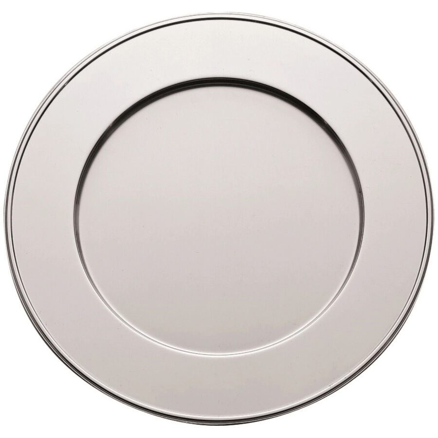 Speiseteller Piazza Silber Edelstahl 31.7 cm - Speiseteller