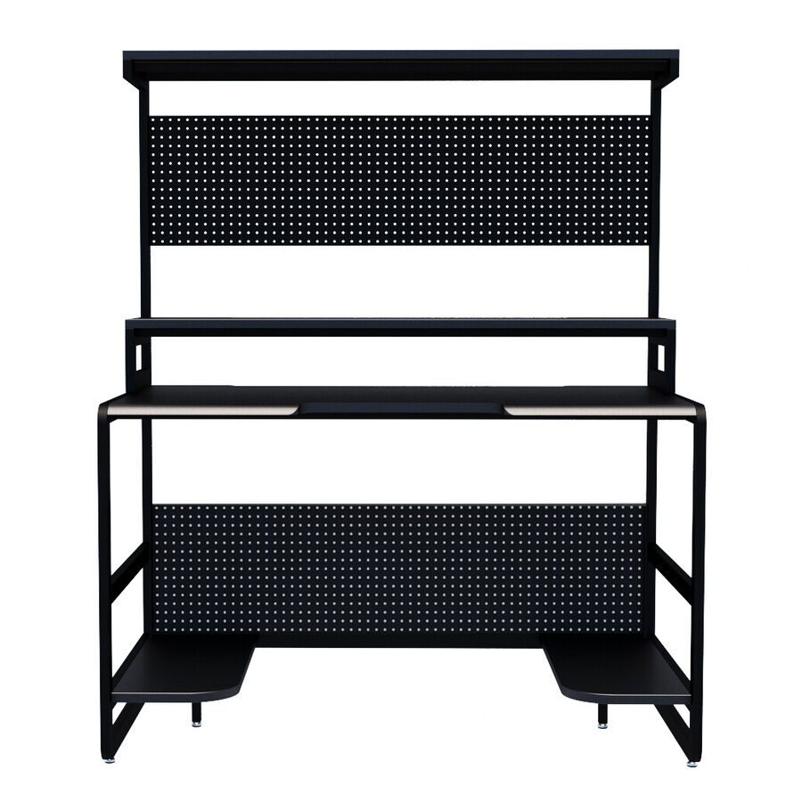Schreibtisch Mavano Schwarz MDF 120 cm - Schreibtisch