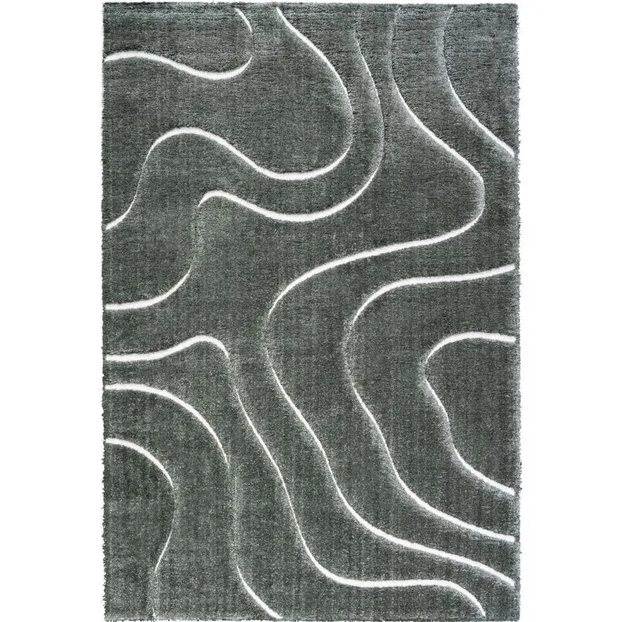 Teppich Vaya Grün Polyester 133 cm 195 cm - Teppich