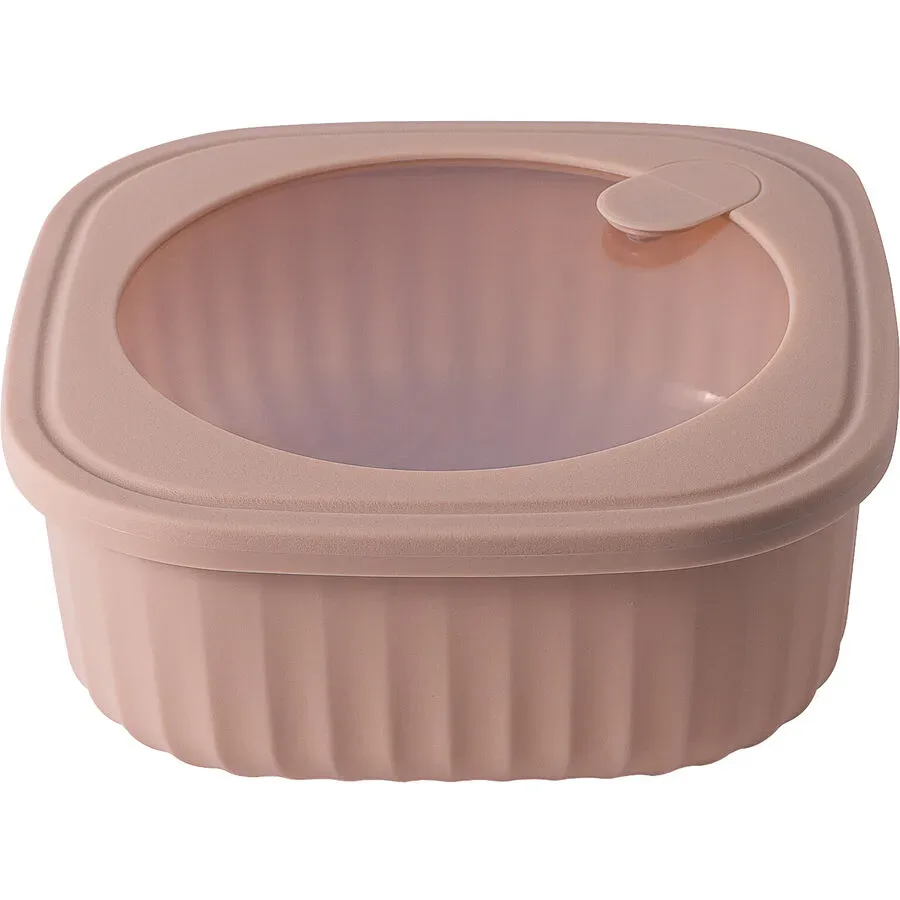 Aufbewahrungsbox Mara Orange Polypropylen 18 cm 18 cm 1.4 l - Farbe: pfirsich - Aufbewahrungsbox