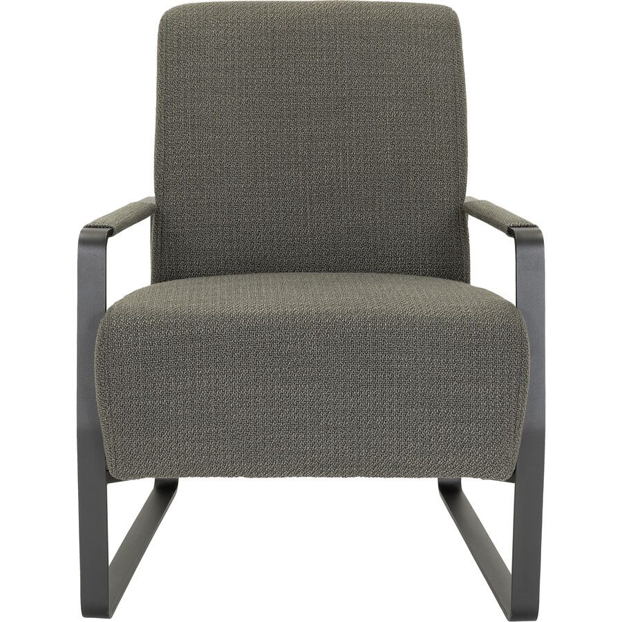 Sessel Solis Grau Polyester 65 cm 75 cm - Farbe: stahlgrau - Sessel