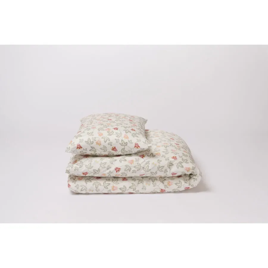 Journey Living Kissenbezug Yoxford Grün Satin 65 cm 100 cm - Farbe: Eucalyptus - Material: Bio Baumwolle - Kissenbezug