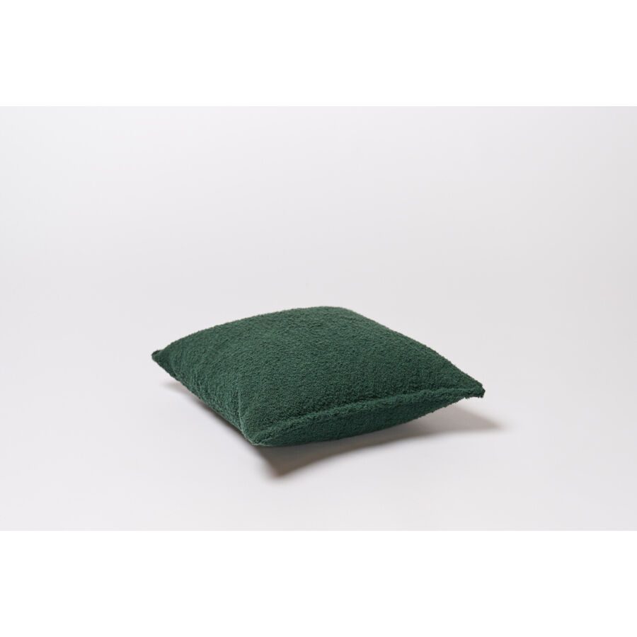 Journey Living Zierkissen Westleton Grün Baumwolle/Polyester 50 cm 50 cm - Farbe: dunkelgrün - Material: Polyester/Baumwolle - Zierkissen