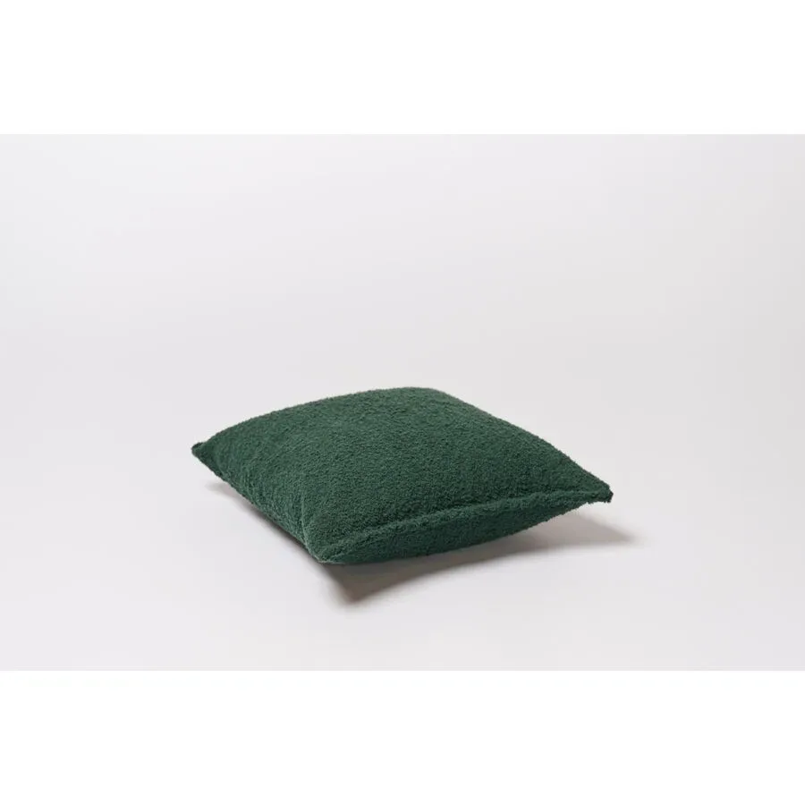 Journey Living Zierkissen Westleton Grün Baumwolle/Polyester 50 cm 50 cm - Farbe: dunkelgrün - Material: Polyester/Baumwolle - Zierkissen