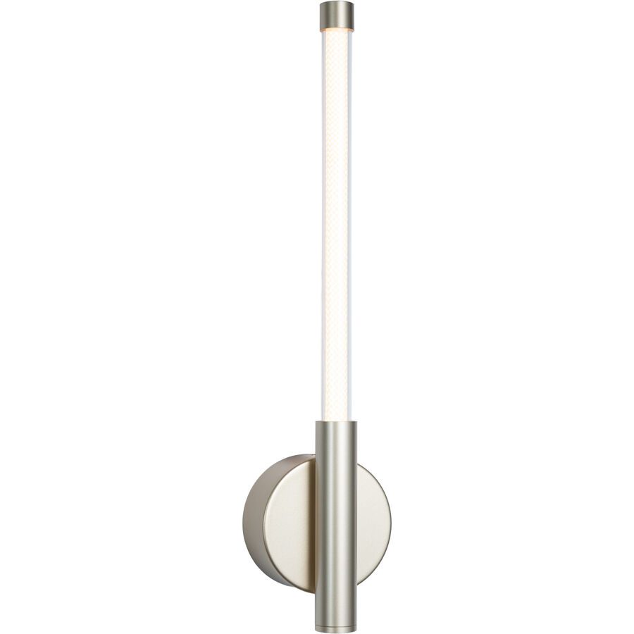 Wandlampe Castellana Braun Kunststoff/Metall 10 cm 45 cm - LED - Lichtfarbe: Extra warmweiss - Material: Metall/Kunststoff - Wandlampe- LED