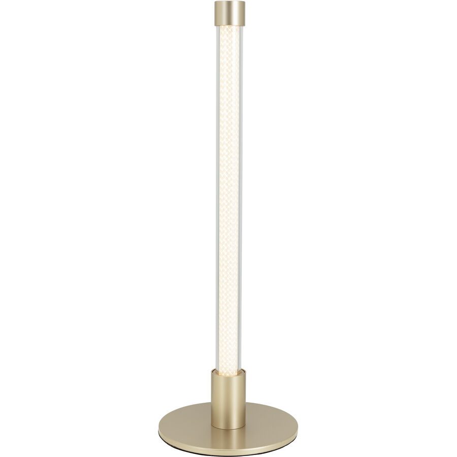 Tischlampe Castellana Braun Kunststoff/Metall 12 cm 36.3 cm - LED - Lichtfarbe: Extra warmweiss - Material: Metall/Kunststoff - Tischlampe- LED