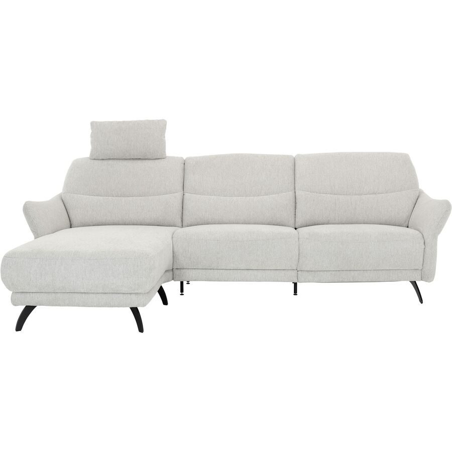Ecksofa Nufenen Beige Polyester 256 cm 156 cm - Ecksofa