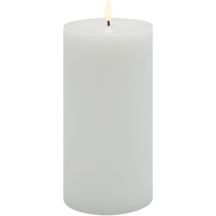 Kerze Pastel & Contrast Wachs - Farbe: Weiss - Kerze