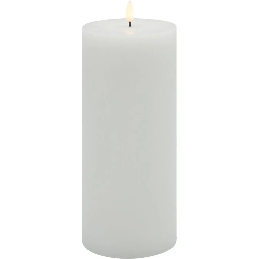 Kerze Pastel & Contrast Wachs - Farbe: Weiss - Kerze