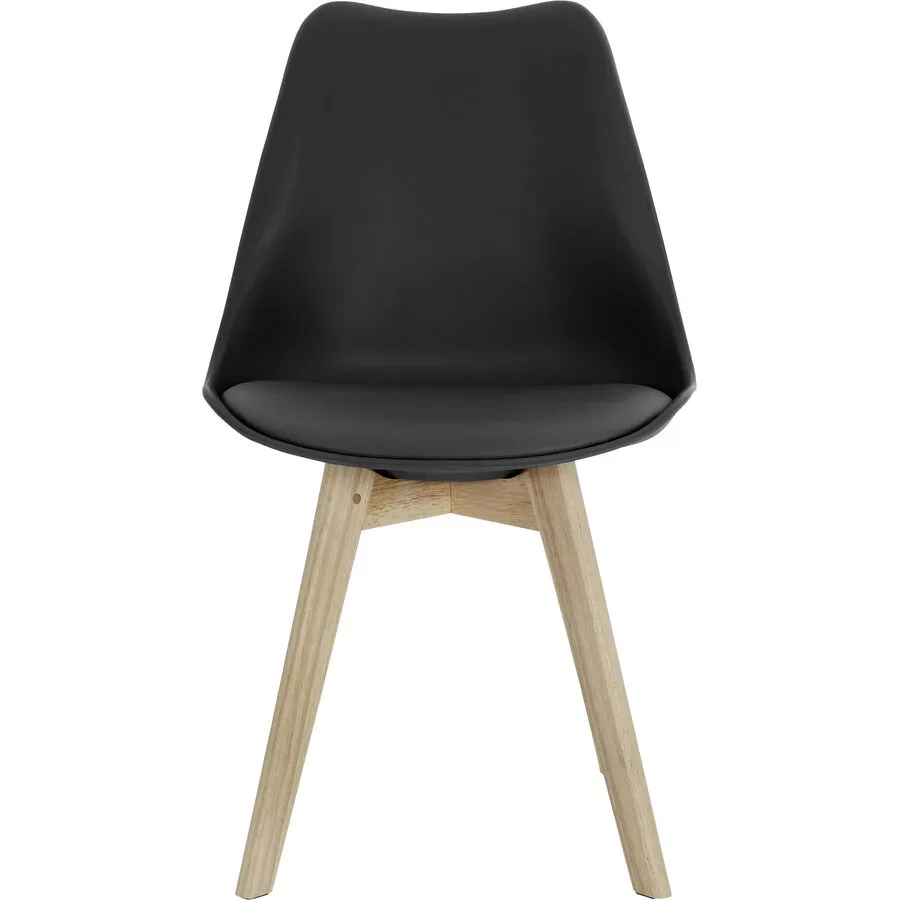 Stuhl Eloise Schwarz Kunststoff 48 cm - Material: Polypropylen - Stuhl
