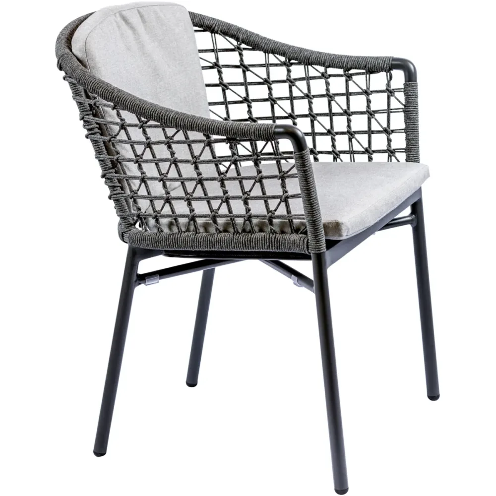 Gartensessel Sandy anthrazit Aluminium T 59 cm - Gartensessel - Wetterfeste Gartenmöbel & Accessoires