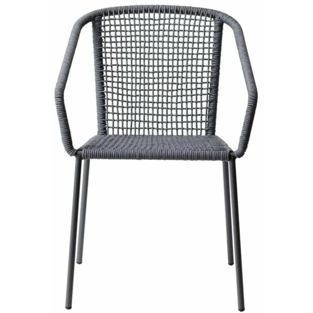 Gartensessel Zola grau Aluminium T 60 cm - Gartensessel - Wetterfeste Gartenmöbel & Accessoires