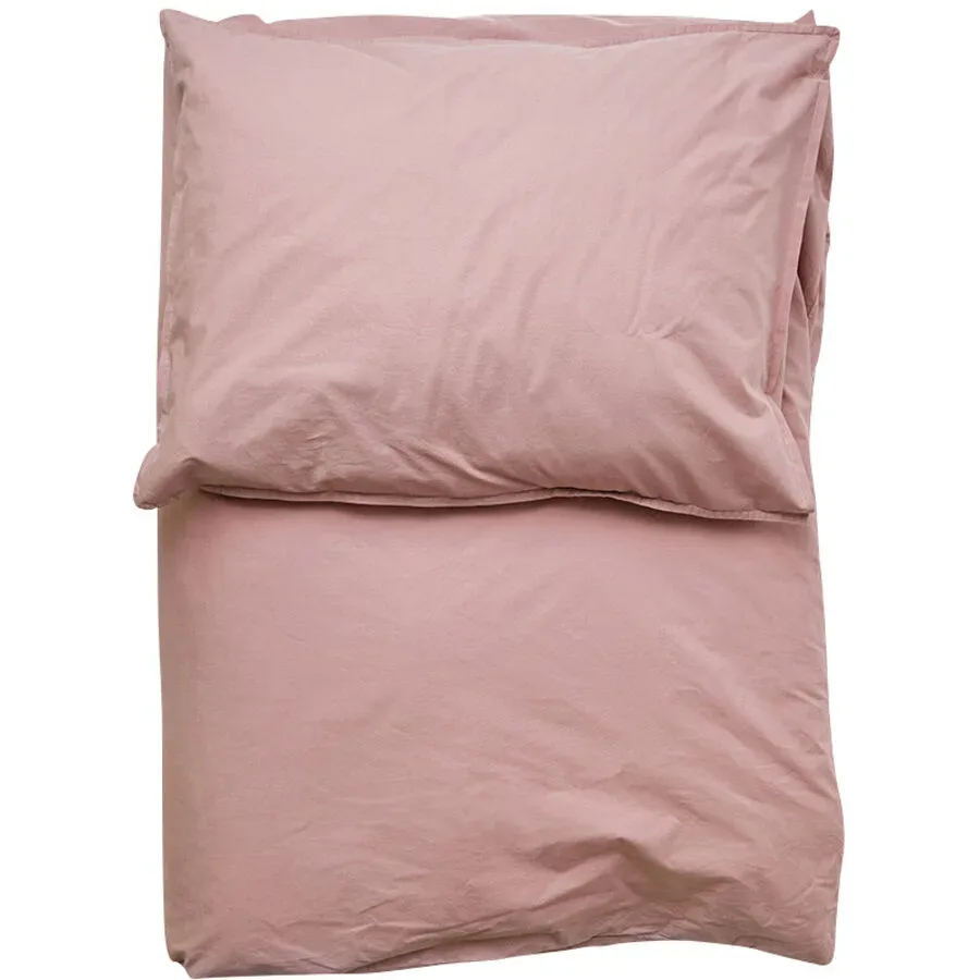 Lavie Duvetbezug Louise Rosa Baumwolle 210 cm 210 cm - Farbe: Altrose - Material: Bio Baumwolle - Duvetbezug