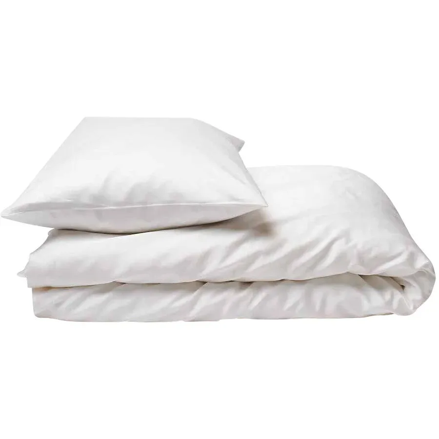 Journey Living Kissenbezug Braga Weiss Baumwolle 65 cm 65 cm - Farbe: snow - Material: Bio Baumwolle - Kissenbezug