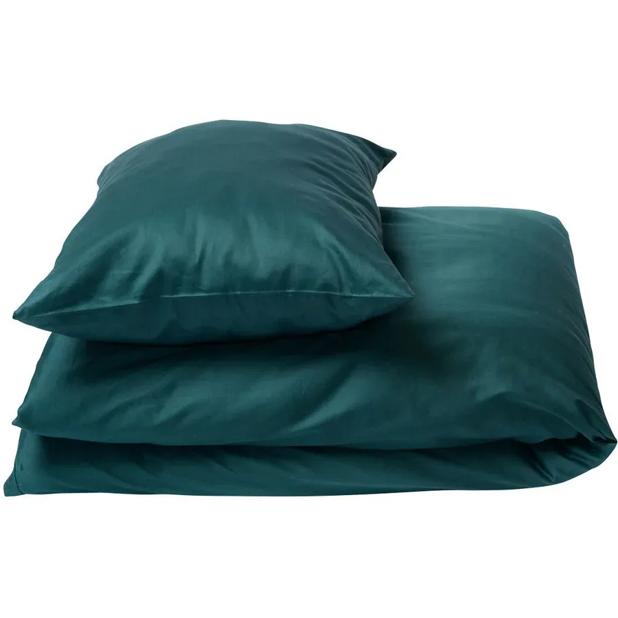 Journey Living Kissenbezug Braga Grün Baumwolle 65 cm 65 cm - Farbe: Sea green - Kissenbezug