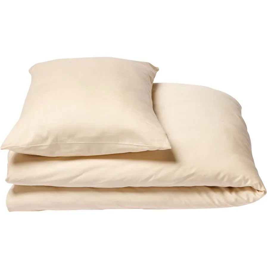 Journey Living Kissenbezug Braga Beige Baumwolle 65 cm 65 cm - Farbe: sand - Material: Bio Baumwolle - Kissenbezug