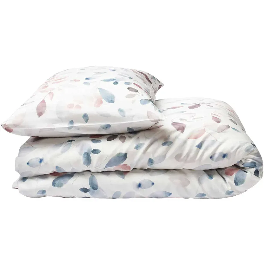 Journey Living Duvetbezug Greina Blau Baumwolle 210 cm 210 cm - Farbe: ocean - Material: Bio Baumwolle - Duvetbezug