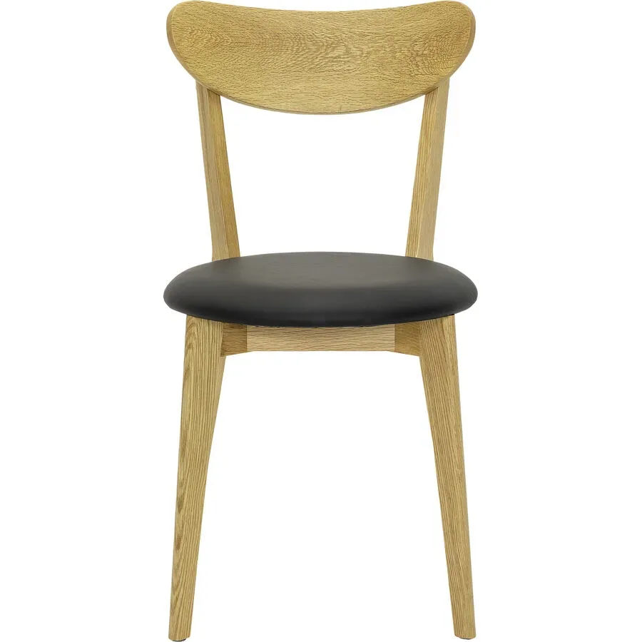 Stuhl Laira Holz 50 cm - Farbe: natur - Material: Eiche - Stuhl