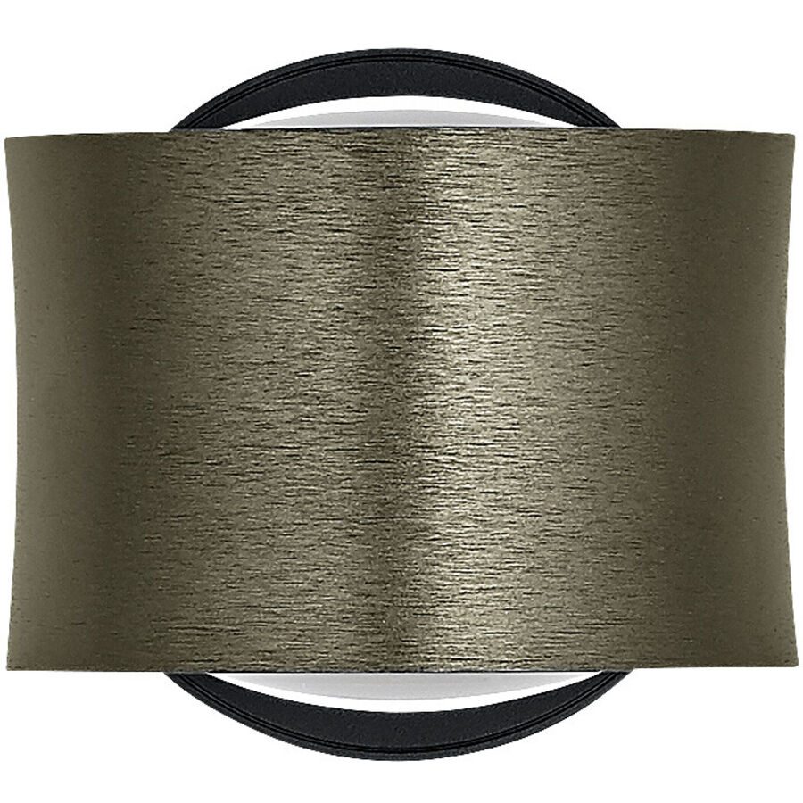 Designer-Wandlampe Bankamp Impulse bronze dimmbar - LED - Lichtfarbe: Extra warmweiss - Material: Aluminium/Stahl - Designer-Wandlampe- LED