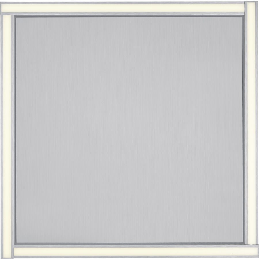 Designer-Deckenlampe Bankamp Line aluminium matt 52 cm - LED - Lichtfarbe: Extra warmweiss - Material: Aluminium/Stahl - Designer-Deckenlampe- LED
