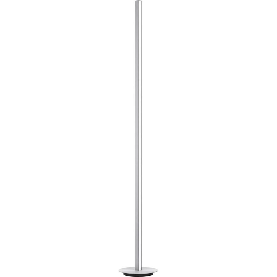 Designer-Stehlampe Bankamp Line aluminium matt dimmbar H 160 cm - Farbe: Silber - LED - Lichtfarbe: Extra warmweiss - Material: Aluminium/Stahl -
