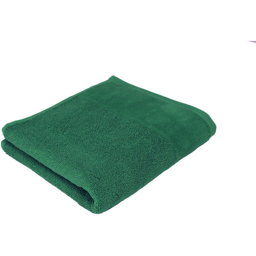 Living Home Gästetuch Softfeel Grün Baumwolle 30 cm 50 cm - Farbe: tanne - Gästetuch