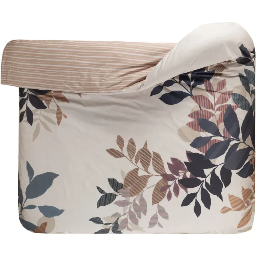 Kas - Nova-Beige Duvetbezug, Nova Beige Duvetbezug, 160 x 210 cm, Baumnuss