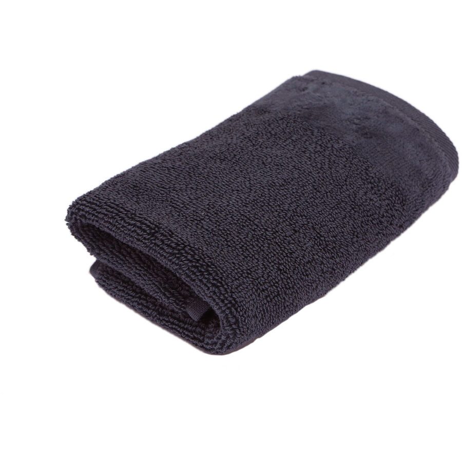 Living Home Handtuch Softfeel Schwarz Baumwolle 50 cm 100 cm - Farbe: titan - Handtuch