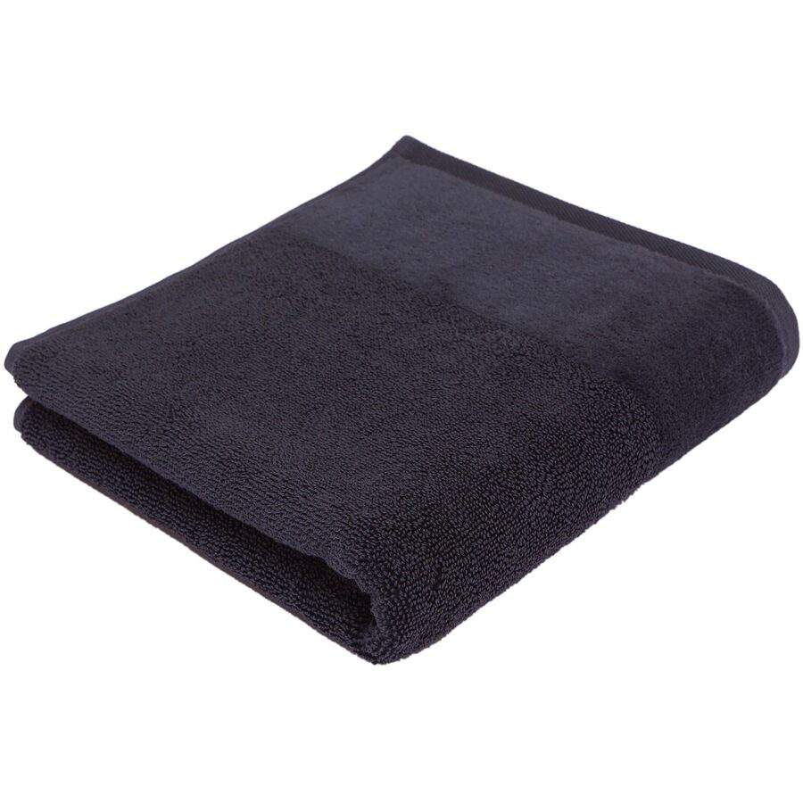 Living Home Gästetuch Softfeel Silber Baumwolle 30 cm 50 cm - Farbe: titan - Gästetuch