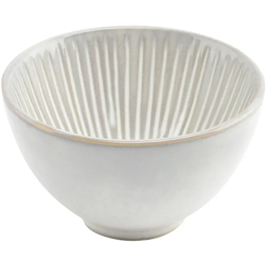 Schüssel Halo Cloud Grau/Weiss Porzellan 10 cm 7 cm - Farbe: weiss/grau - Schüssel