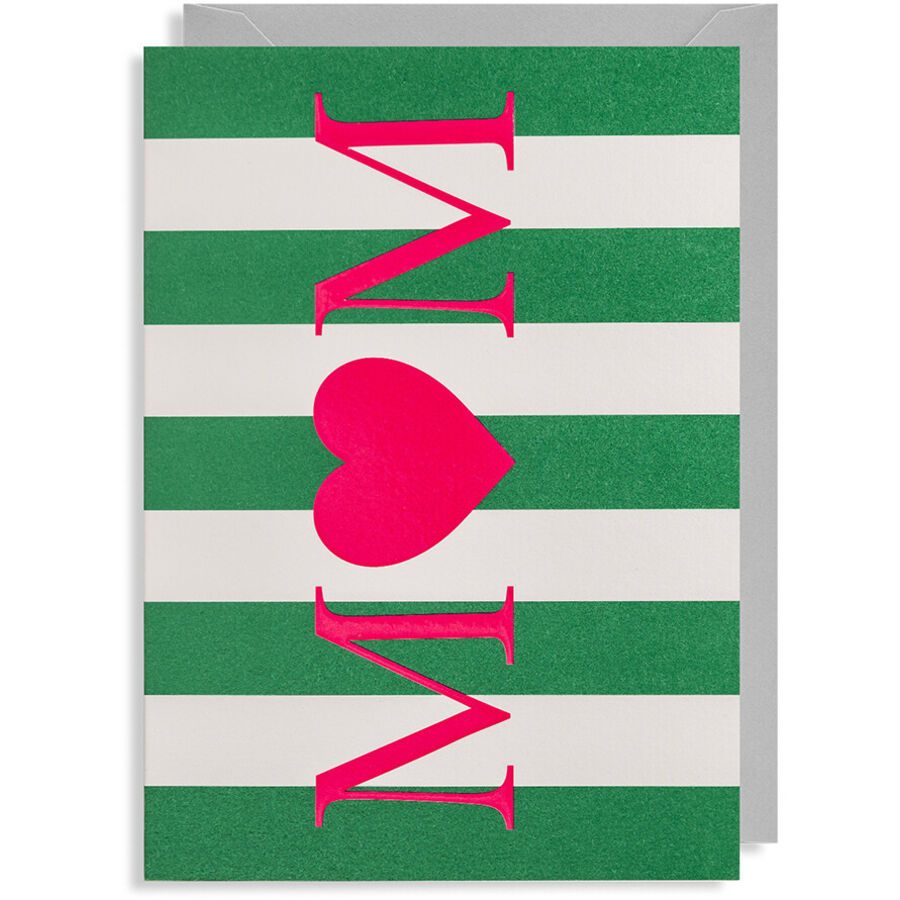 Geschenkkarte Office Grün/Weiss Papier 15.5 x 11 cm - Geschenkkarte