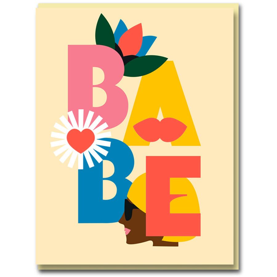 Geschenkkarte Office Mehrfarbig Papier 14 x 10.5 cm - Farbe: diverse - Geschenkkarte