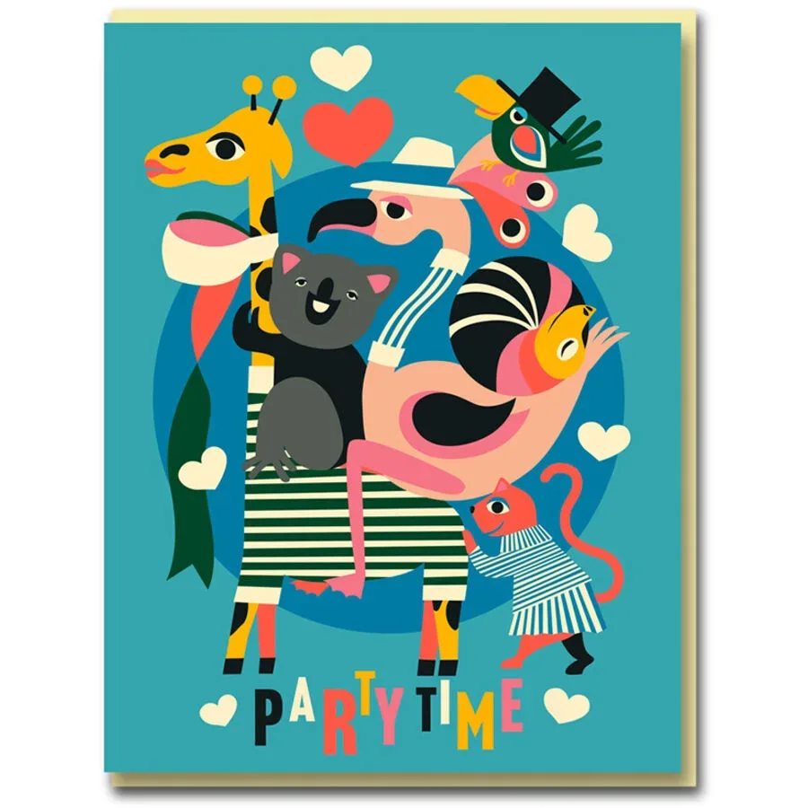 Geschenkkarte Office Mehrfarbig Papier 14 x 10.5 cm - Farbe: diverse - Geschenkkarte