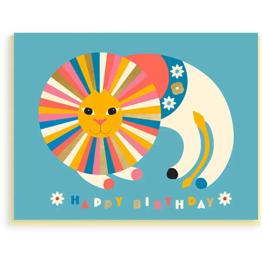 Geschenkkarte Office Mehrfarbig Papier 14 x 10.5 cm - Farbe: diverse - Geschenkkarte