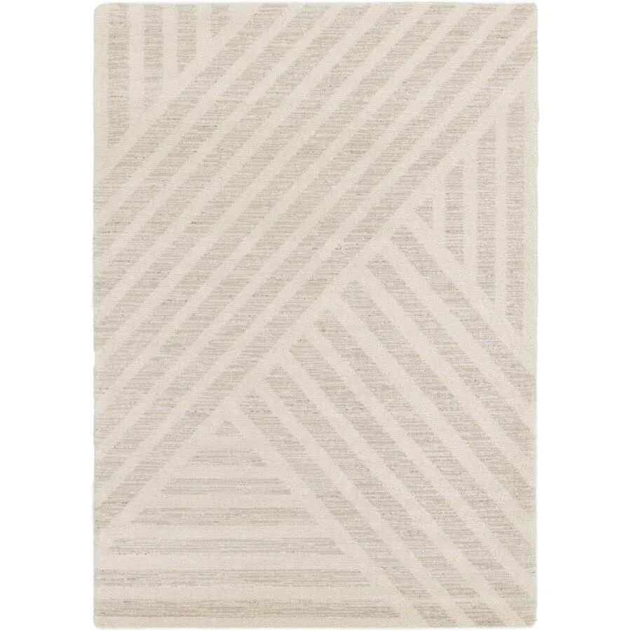 Teppich Siroc Beige Kunstfaser 230 cm 160 cm - Material: Polyester/Polypropylen - Teppich