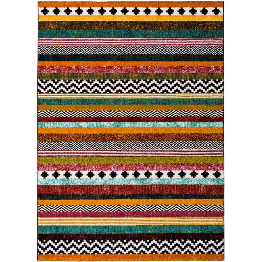 Teppich Moar Mehrfarbig Kunstfaser 230 cm 160 cm - Farbe: multicolor - Material: Polypropylen - Teppich