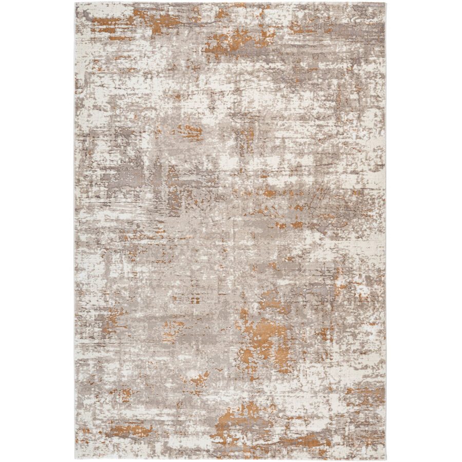 Teppich Paris Beige Kunststoff/Polyester 170 cm 120 cm - Material: Polyester/Polypropylen - Teppich