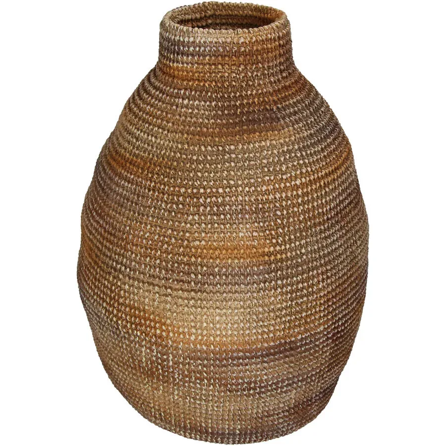 Vase Myko Braun Kunstharz 36 cm - Material: Polyresin - Vase