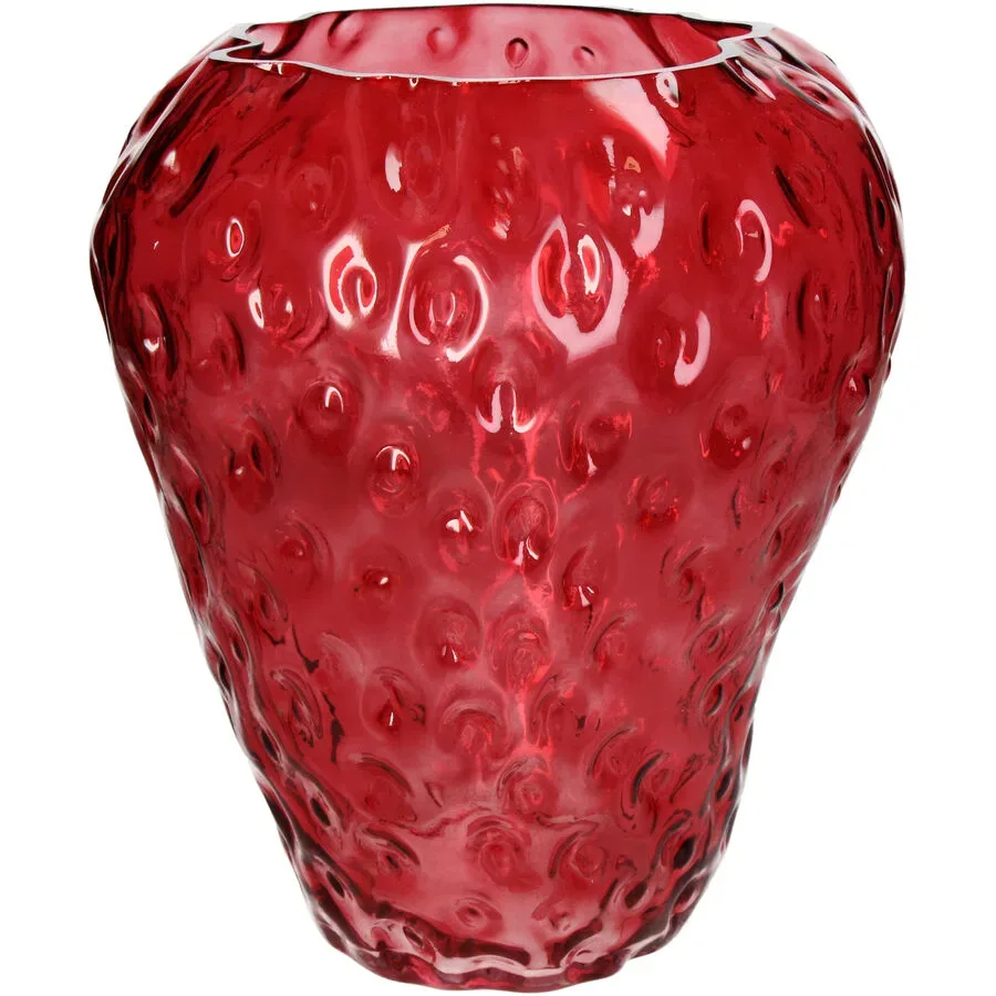 Vase Myko Rot Glas 26 cm - Vase