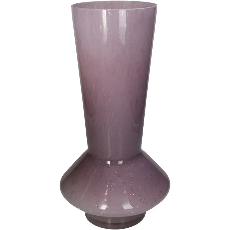 Vase Myko Lila Glas 40 cm - Farbe: flieder - Vase