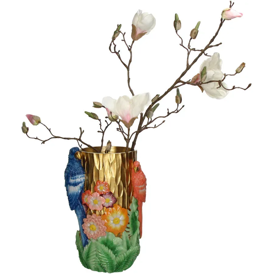 Vase Myko Mehrfarbig Kunststoff 29.5 cm - Farbe: multicolor - Material: Polyresin - Vase