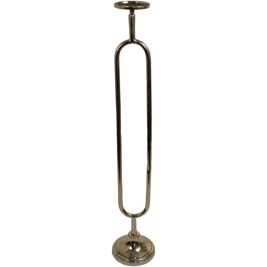 Kerzenhalter Kaars Beige Aluminium 98 cm - Farbe: champagner - Kerzenhalter
