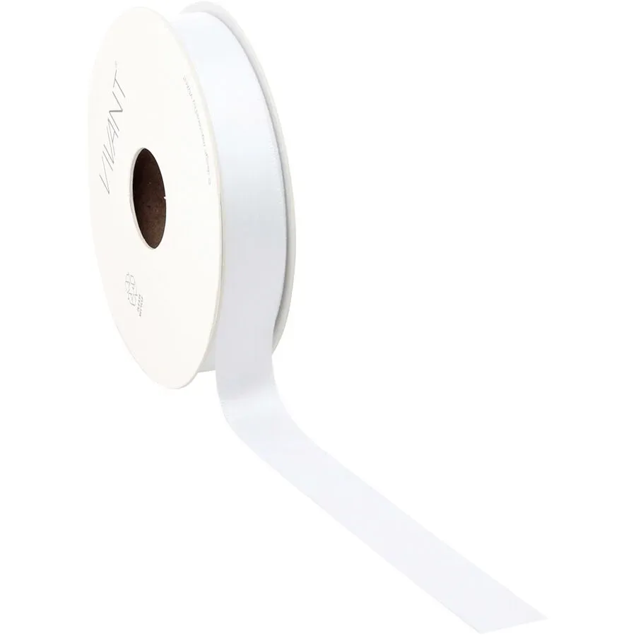 Vivant Geschenkband Office Weiss Polyester 1.6 mm - Geschenkband