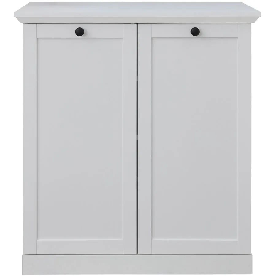 Sideboard Wombat Weiss Holz 81 cm 88 cm - Material: Holzwerkstoff - Sideboard
